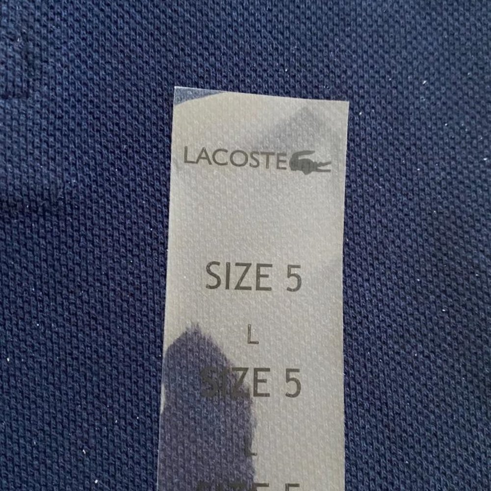 Lacoste Men's Cotton Regular Fit Polo Shirt , NEW - Picture 3 of 8